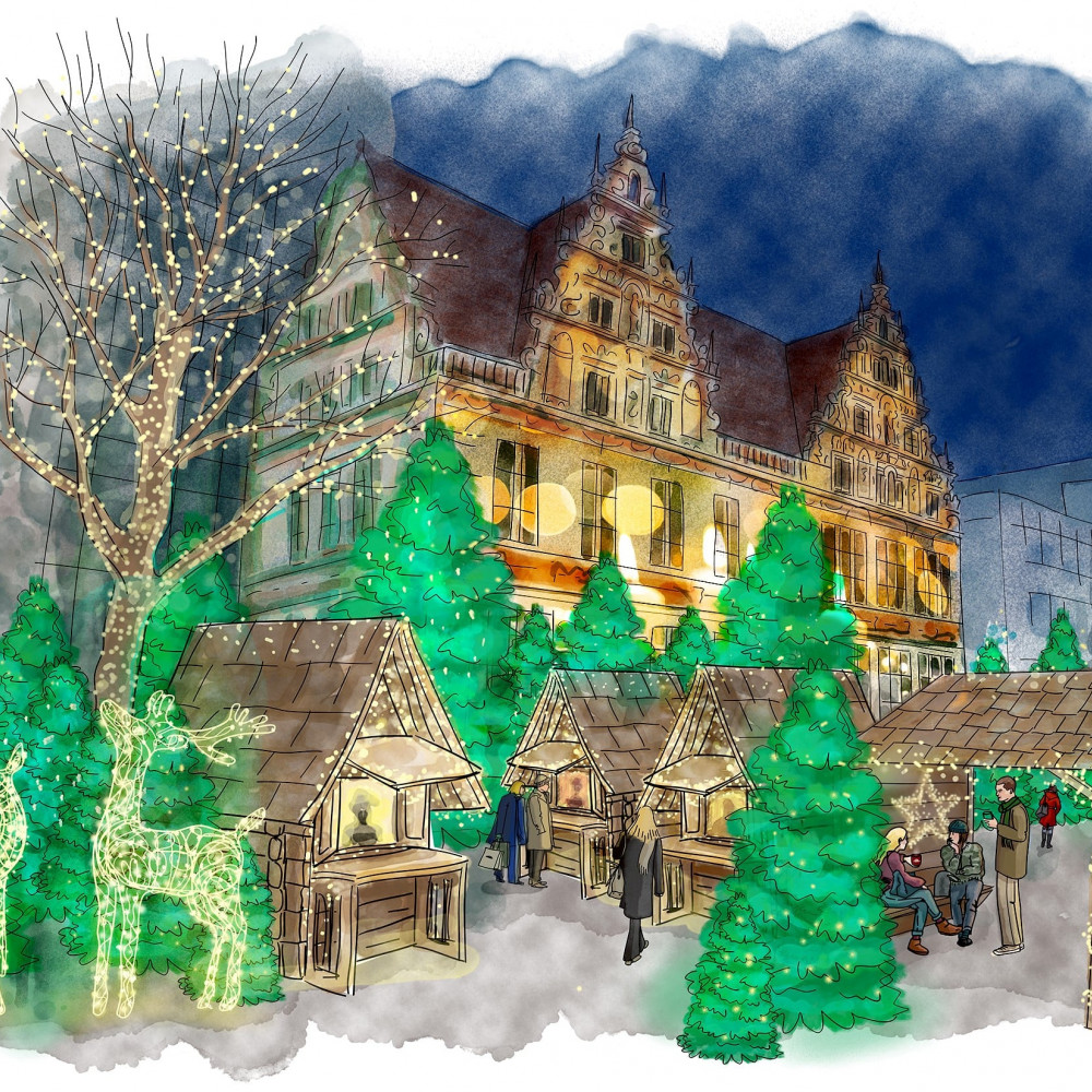 Skizze Winterwald Ansgari Quartierluminar min | Winterwald Ansgari Quartier